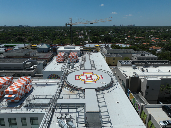 Kenneth C. Griffin Surgical Tower Helipad