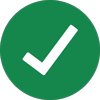 green check mark