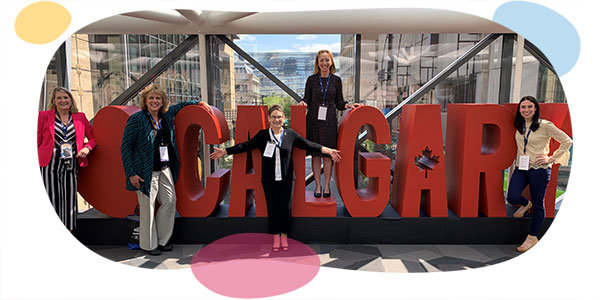 group of nurses in city of calgary.