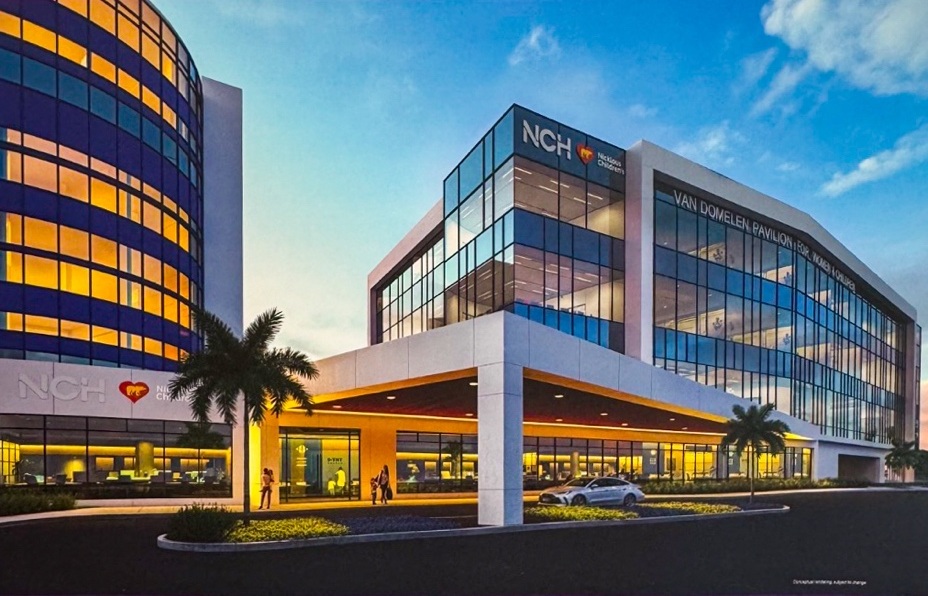NCH and Nicklaus Children's building