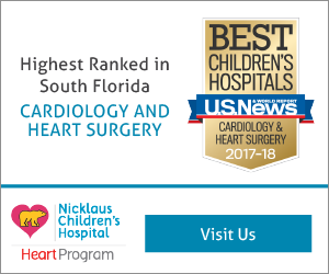 Heart Program | Nicklaus Children's Hospital Learn more about our Nationally Ranked Cardiology Program