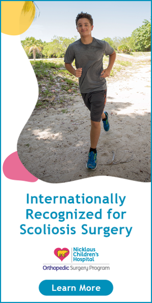 Internationally recognized for scoliosis surgery