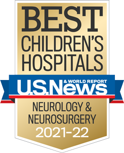 Ranked Among the Best Children's Hospitals for Neurology and Neurosurgery by U.S. News & World Report