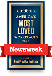 Reconocido por Newsweek como uno de los lugares preferidos para trabajar
