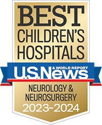 Ranked Among the Best Children's Hospitals for Neurology and Neurosurgery by U.S. News & World Report