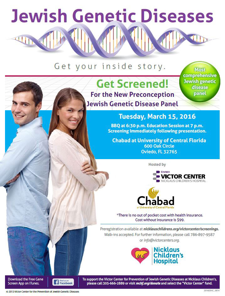 Jewish Genetic Disease Screening