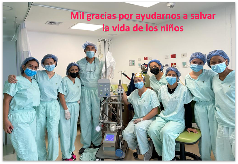 Equipo de ECMO.