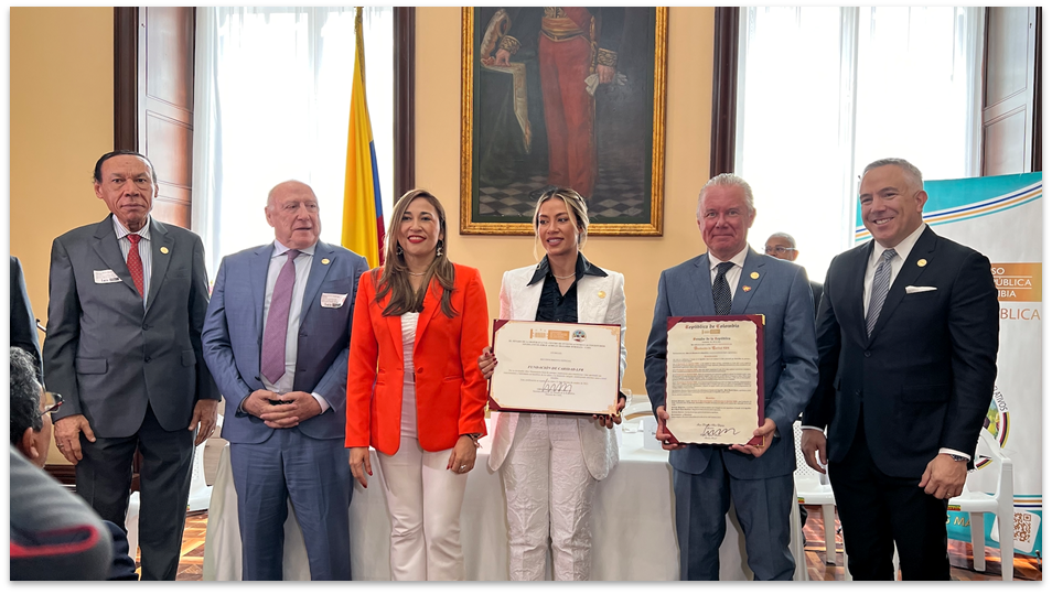 Colombian Senate Recognition of Global Health Initiative.