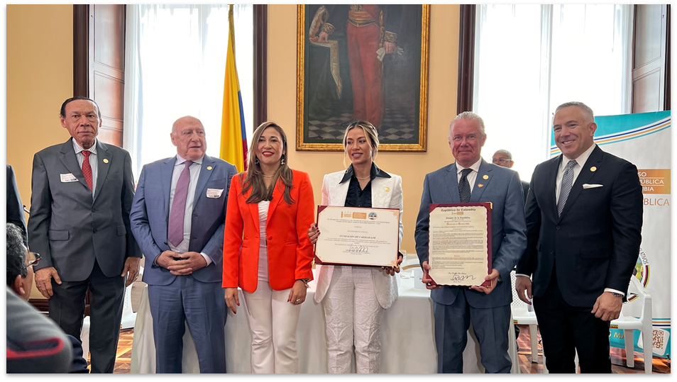 Reconocimiento del Senado de Colombia de la Iniciativa de Salud Global.