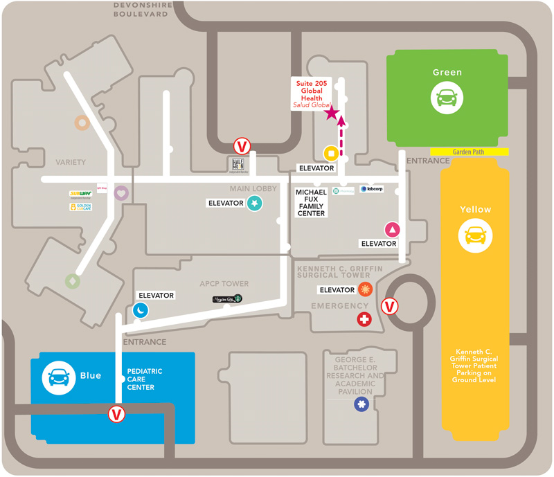 map for office relocation.