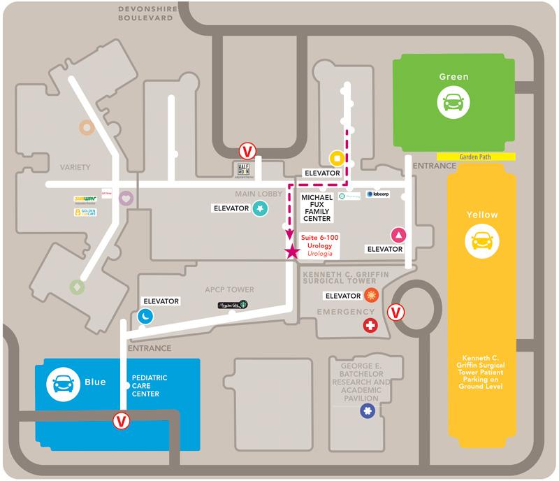 map for office relocation.