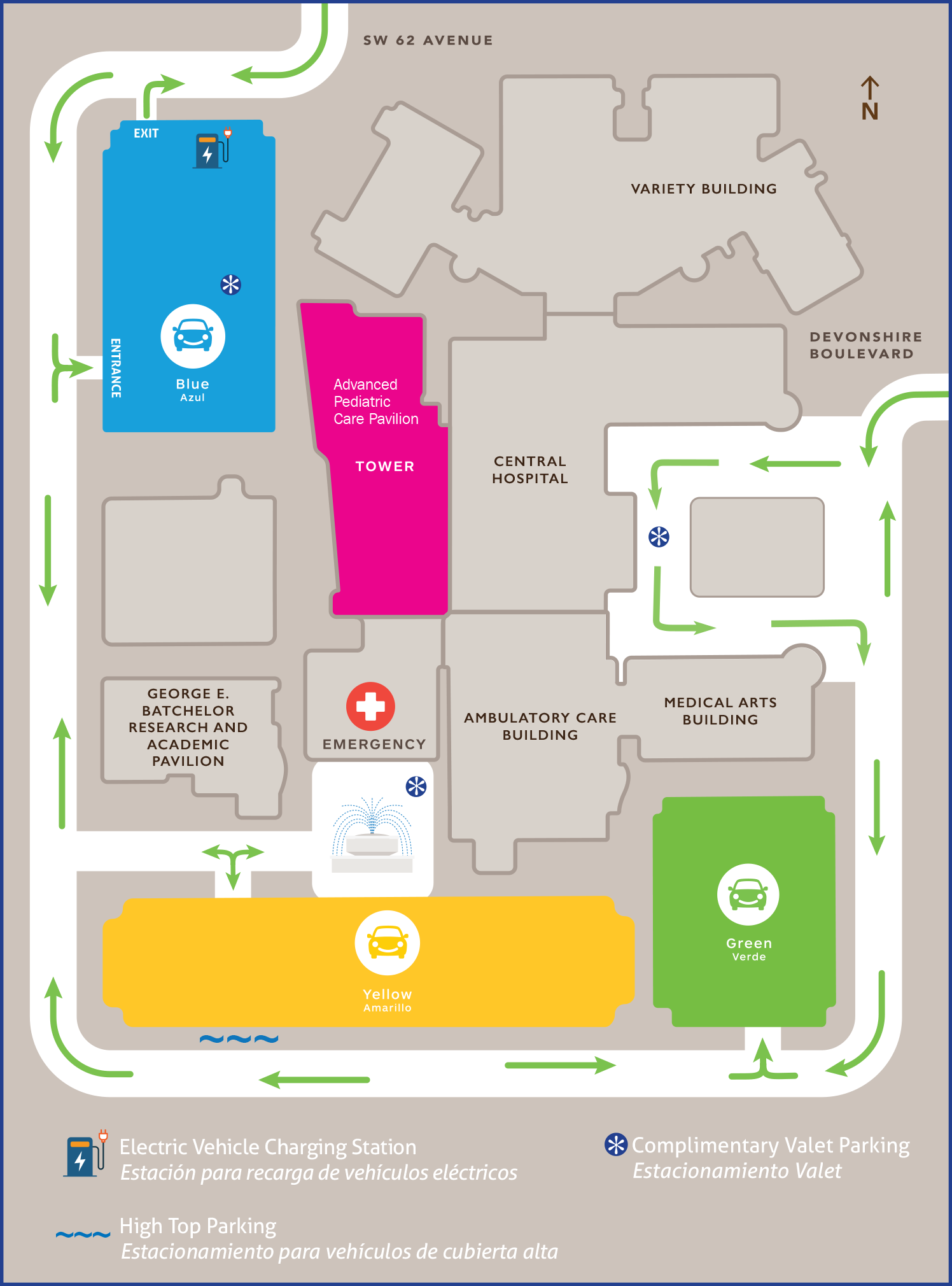 Maps And Floorplans Of The Hospital Campus Nicklaus Children S