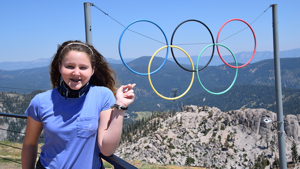 Aspen at the Junior Olympics