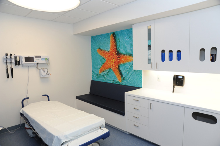 examination room.
