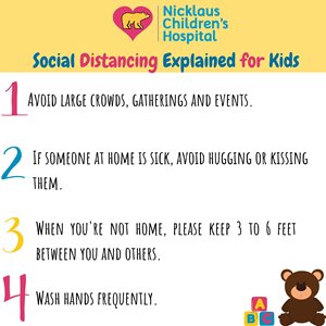 social distancing explained for kids