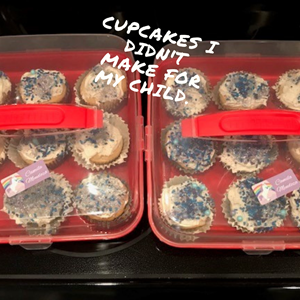 cupckaes I didn't make for my child