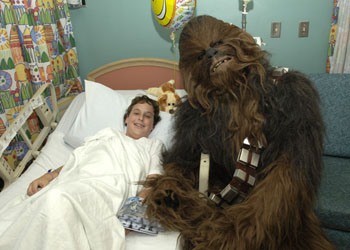 Chewbacca with Alex