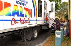 Health On Wheels Truck